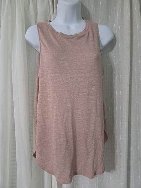 BCBGeneration Dusty Rose Sleeveless Tank